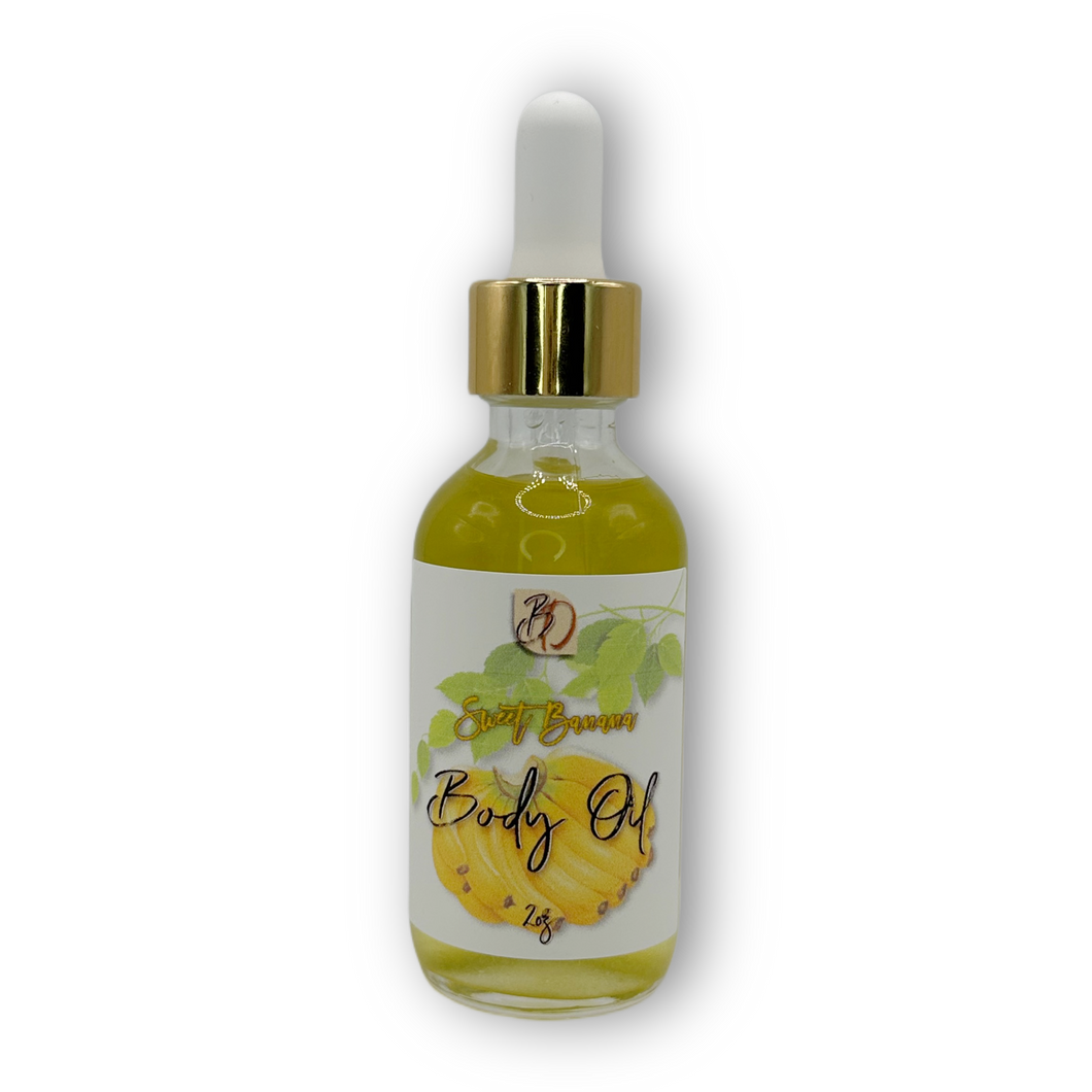 Sweet Banana Body Oil 2oz